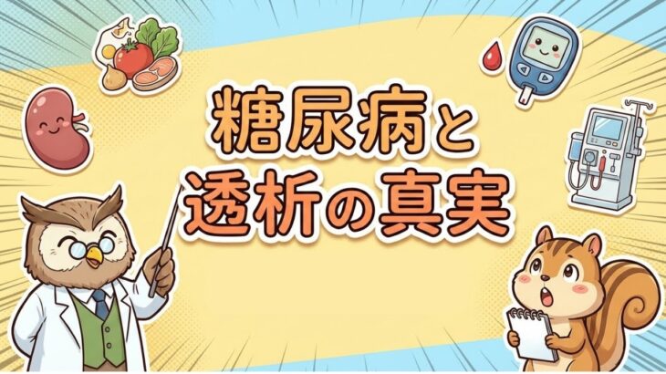 【マンガ】糖尿病と透析の真実