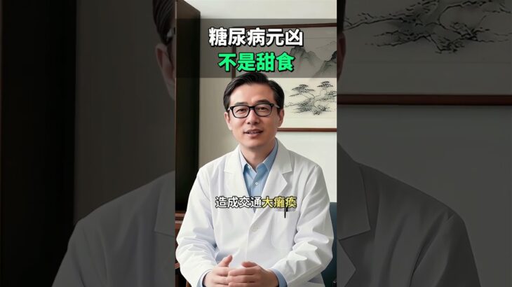 糖尿病不是吃甜食的錯！醫學證實：真正的元兇是肚子這塊「隱形脂肪」
