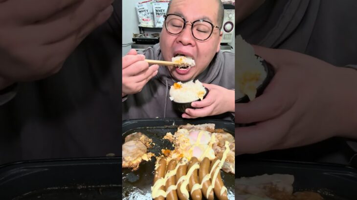 糖尿病なのでこれぐらいにしといたよ❤️ #日常 #焼肉 #vlog #グルメ好き #朝ごはん