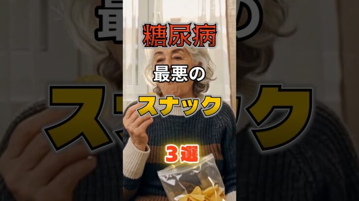 【1位は甘いものじゃない⁉】糖尿病になりやすい最悪のスナック⁉#雑学 #健康 #医学 #ファッション #開運 #名言 #知恵