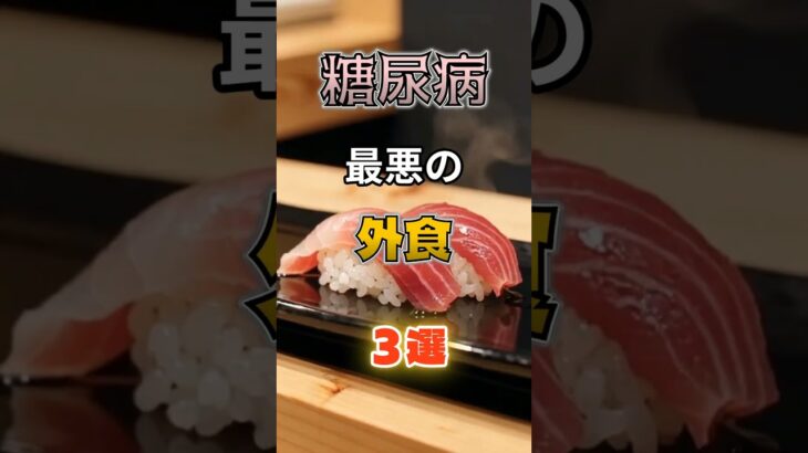 【1位は甘いものじゃない⁉】糖尿病になりやすい、最悪の外食⁉#雑学 #健康 #医学 #ファッション #開運 #名言 #知恵
