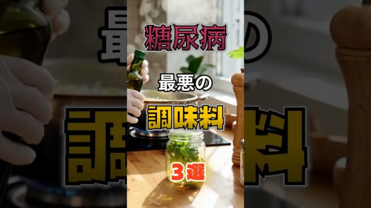 【1位は砂糖じゃない⁉】糖尿病になりやすい最悪の調味料⁉#雑学 #健康 #医学 #ファッション #開運 #名言 #知恵