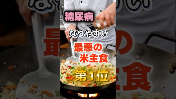 【1位は白米じゃない!? 】糖尿病になりやすい最悪の米主食 #健康 #雑学 #開運 #知恵 #医学 #名言