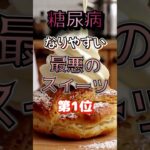 【1位はケーキじゃない⁉】糖尿病になりやすい最悪のスイーツ⁉#雑学 #健康 #医学 #ファッション #開運 #名言 #知恵