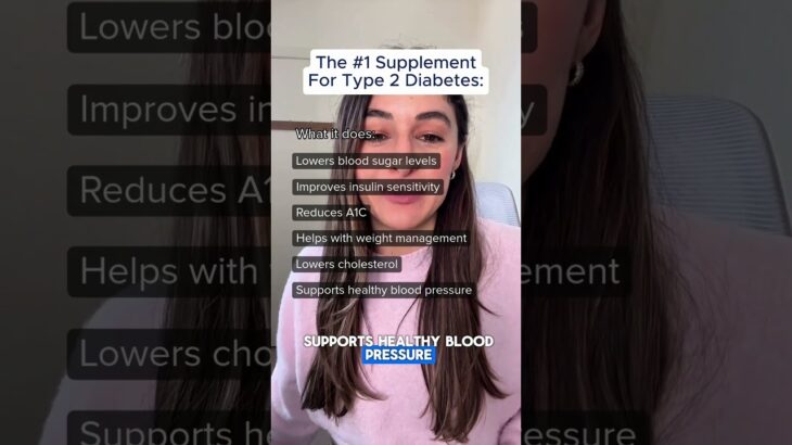 #1 Supplement For Type 2 Diabetes