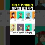 비버가 19억에 산 NFT의 현재 가격