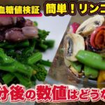 【ゆる検証】リンゴ酢で簡単レシピ2品！食後の血糖値は測ってみた！