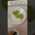 【糖尿病悪化】2026年入院生活1日目の夕食を喰らう　#入院生活 #飯テロ #糖尿病