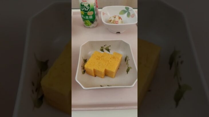 【糖尿病】だし巻き玉子が胃に優しい2026年入院生活11日目朝食 #飯テロ #糖尿病 #入院 #料理
