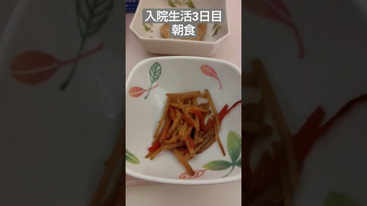 【糖尿病悪化】2026年入院生活3日目の朝食　#shorts #飯テロ #糖尿病 #入院食