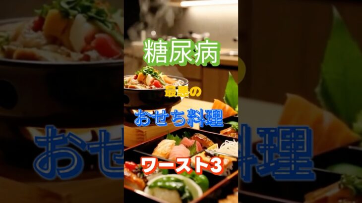 【一位は低糖質⁉】糖尿病最悪のおせち料理ワースト3 #健康 #雑学 #高齢者 #知恵 #医学 #ファッション