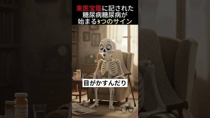 東医宝鑑に記された 糖尿病が始まる3つのサイン #糖尿病症状 #糖尿病予備群ケア #糖尿病初期症状 #糖尿病の症状 #糖尿病足の初期症状 #糖尿病の基本 #笑顔健康#DiabetesSymptoms