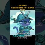 3월 셋째 주 가장 비싸게 팔린 NFT 프로젝트 TOP3 #Shorts, #쇼츠