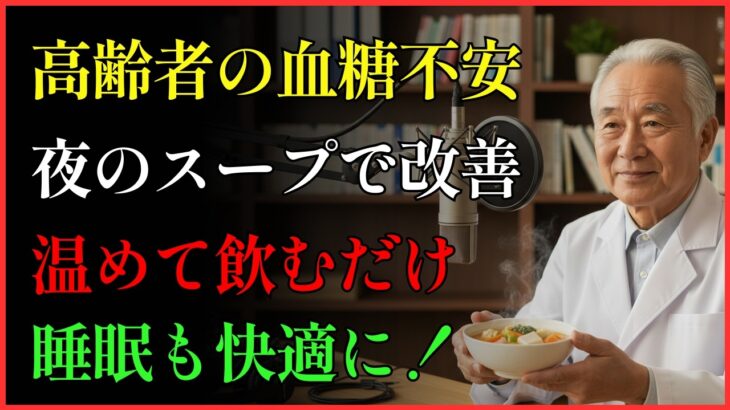 4個のコツ：夜に安心なスープ | 血糖値 | 糖尿病 | 夜 | スープ | コツ
