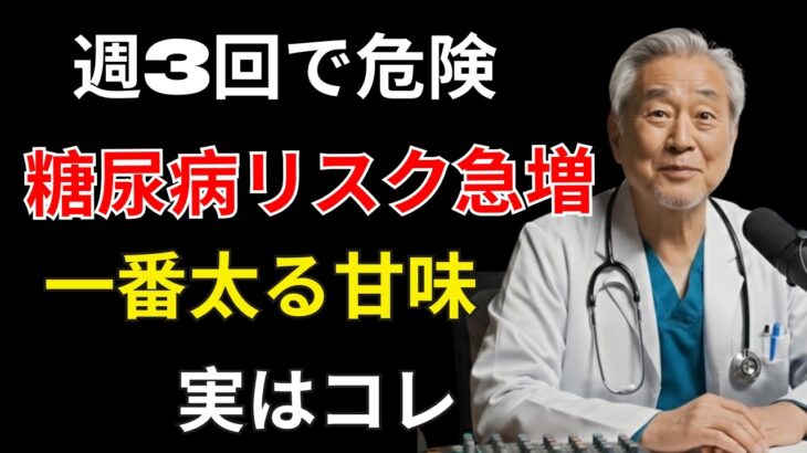 【老化と糖尿病を加速させる食べ物ワースト5】知らずに糖化を進めていませんか？【現役糖尿病内科医｜遠隔医療】