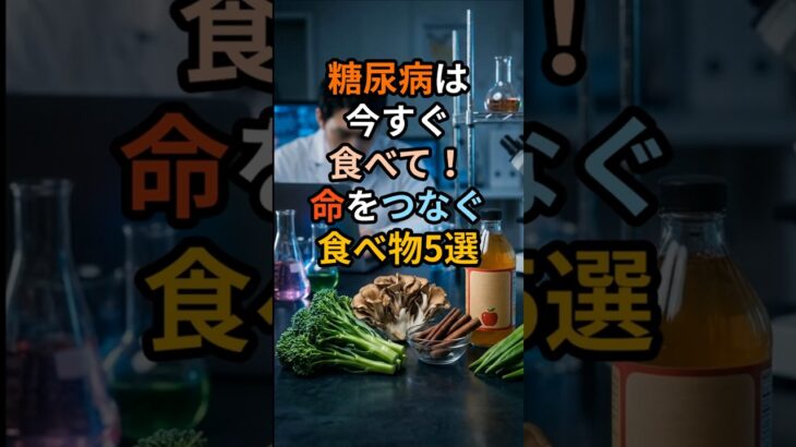 【至急】糖尿病を食い止める「命の食べ物」5選