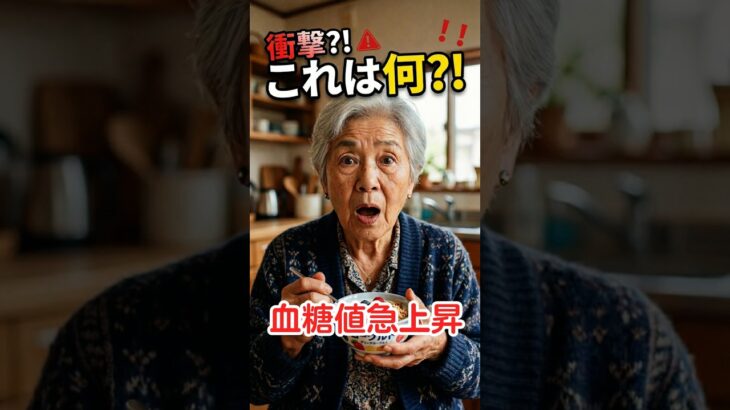 空腹にこれ食べると危険…血糖値が急上昇します 血糖値 糖尿病予防 血糖値スパイク 健康習慣 50代健康 60代健康 シニア健康 食事改善 朝ごはん 健康食