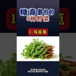 糖高最怕的6种野菜#糖尿病##周国民#,健康养生,健康常识