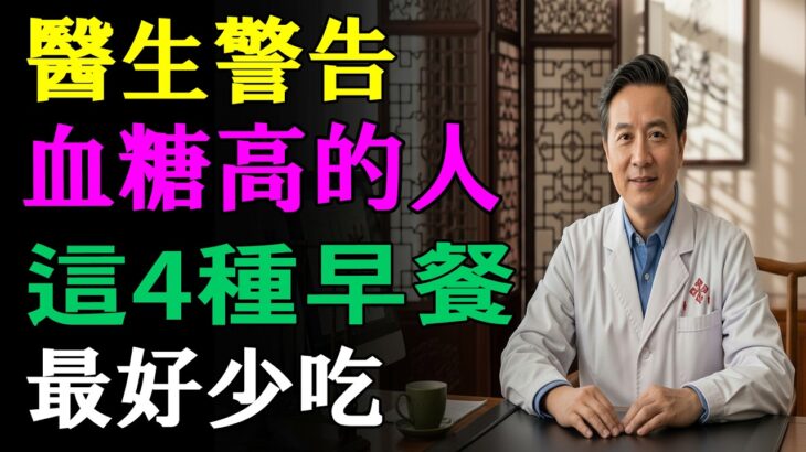 62歲女子糖尿病離世，醫生呼籲：四種早餐盡量停用，別再貪吃了 |健康Talks|高血糖|血糖高|血糖控制|糖尿病|糖尿病飲食|糖尿病改善|降血糖|血糖管理|健康飲食|飲食健康|飲食禁忌