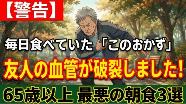 【65歳以上必見】糖尿病と血管破裂を招く朝の食卓の裏切り！絶対に見るべき動画
