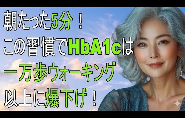 私は75歳、10年の糖尿病でも薬に頼らず血糖値安定…人生を変えた5つの朝習慣【高齢者の健康のコツ｜高齢者の知恵｜人生の哲学】