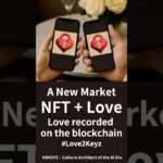 A New Market  ♡ NFT + Love ♡  Love recorded on the blockchain #Love2Keyz #NFT #opensea