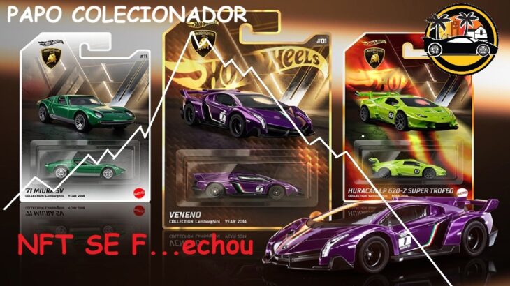 ACABOU OS BITCONS HOT WHEELS, NFT HOT WHEELS SE F…ECHOU, ENCERRADO TRATAMENTE OS HW VIRTUAIS