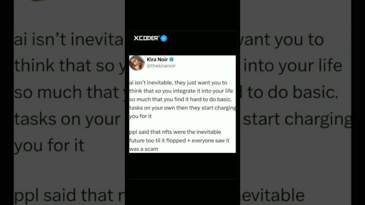 AI Isn’t Inevitable… Or Is It Just Another NFT Moment?