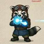 Animals are always super.        #Animal #crypto #nft #art #badger