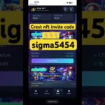 Crest nft invite code || crest nft referral code