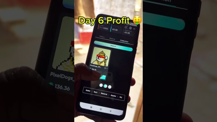 Day 6 Nft Profit 🤑👿 #trading #nft #tradingprofit #shorts