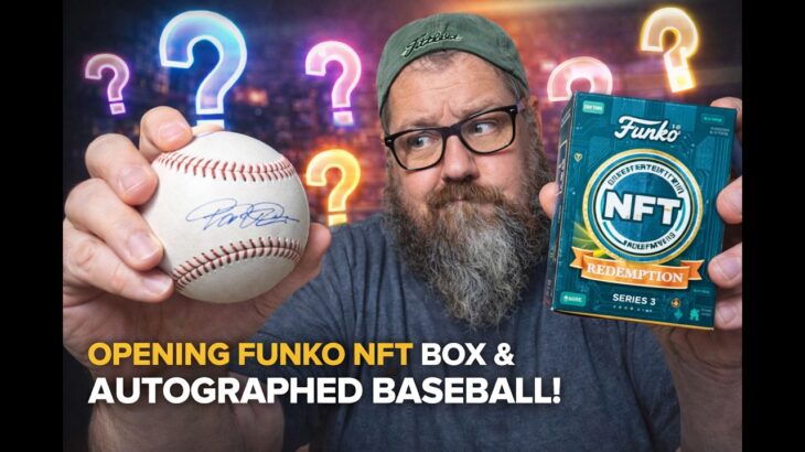 Did We Get Something Rare?! Funko NFT Box + Signed Baseball Opening