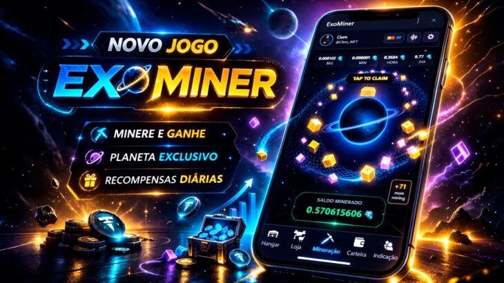 ExoMiner – Novo Jogo NFT Grátis P2E no Telegram