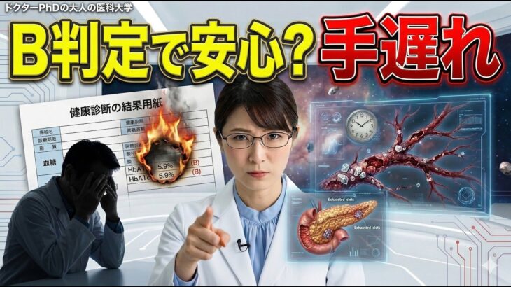 【境界型糖尿病の人へ】インスリン抵抗性を破壊せよ。医師が教えるHbA1c低下術