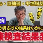 【糖尿病】血液検査の結果発表！HbA1cや血糖値など、4か月ぶりの結果はいかに！