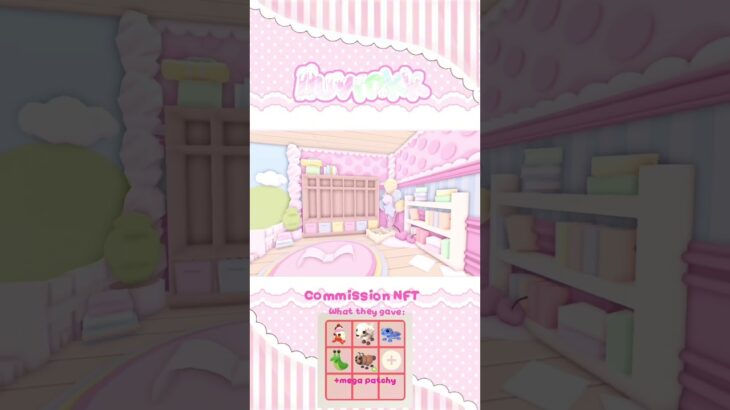 House commission are open! NFT for a cutie over on TikTok!! #roblox #adoptme #cutecore #adoptmehouse