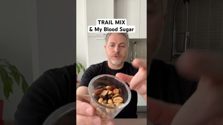 How does this trail mix affect my glucose levels? #trailmix #glucose #insulinresistant1