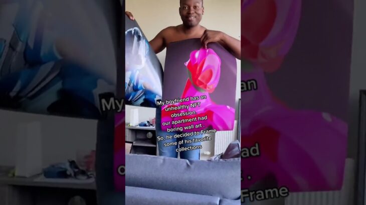 I can’t lie,doesn’t look bad 😅 #nft #nftartwork #dublintiktok #dublin #boyfriendsoftiktok