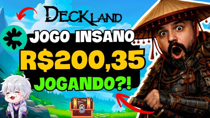 👉 JOGO NFT GRÁTIS — DECKLAND — Vale a Pena Jogar? Primeiras Impressões