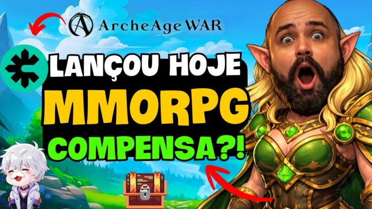 🍀 JOGO NFT GRÁTIS MOBILE MMORPG ! Como INICIAR no ArcheAge WAR (FREE TO PLAY)