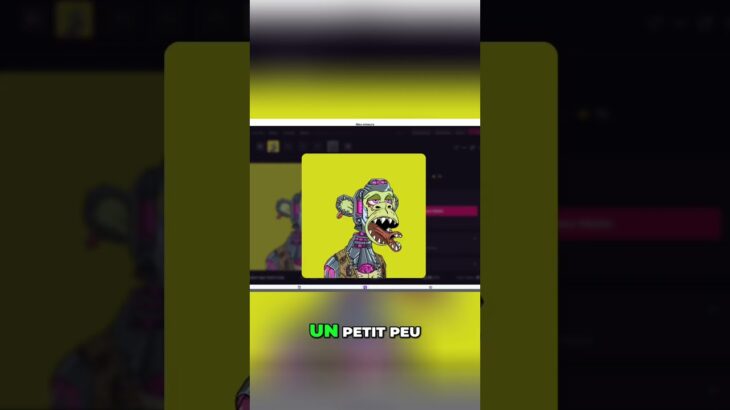 J’ai acheté un NFT Mutant Bored Ape pour le plaisir ! #shorts
