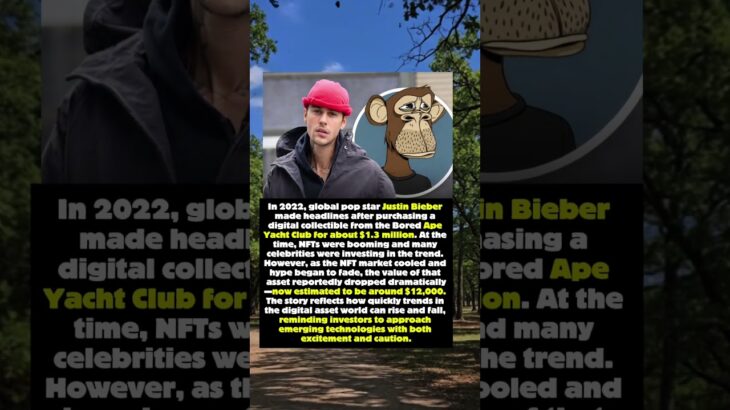 Justin Bieber’s $1.3M NFT Is Now Worth Only $12K