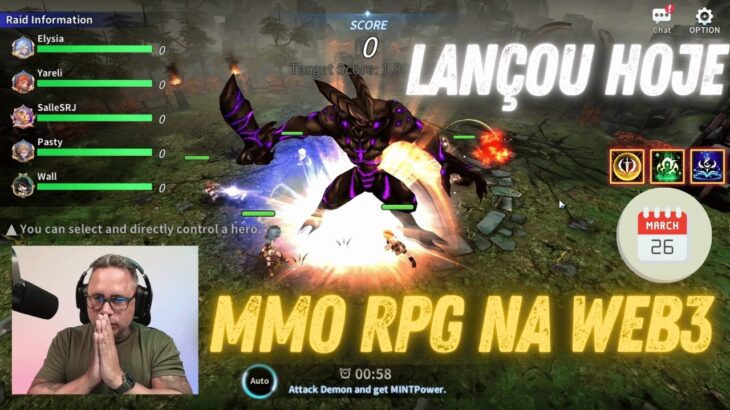 LANÇOU HOJE/AGORA! NOVO MMO RPG NFT NA WEB3 DA IMMUTABLE – RAGNAROK SHARING HERO NFT
