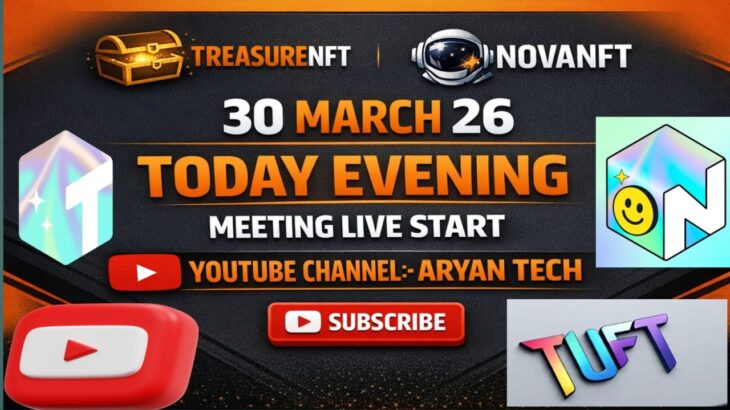 LIVE: TREASURE NFT MEETING | LATEST UPDATES AND INFORMATION