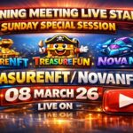 LIVE: TREASURE NFT MEETING | LATEST UPDATES AND INFORMATION | WITHDRAWAL UPDATE NOVANFT