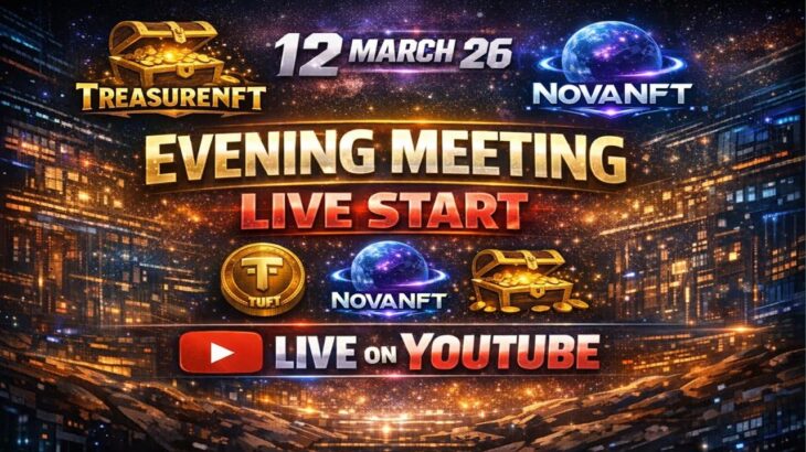 LIVE: TREASURE NFT MEETING | LATEST UPDATES AND INFORMATION | WITHDRAWAL UPDATE NOVANFT