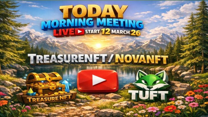 LIVE: TREASURE NFT MEETING | LATEST UPDATES AND INFORMATION | WITHDRAWAL UPDATE NOVANFT