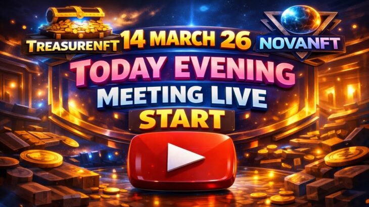 LIVE: TREASURE NFT MEETING | LATEST UPDATES AND INFORMATION | WITHDRAWAL UPDATE NOVANFT