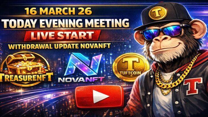 LIVE: TREASURE NFT MEETING | LATEST UPDATES AND INFORMATION | WITHDRAWAL UPDATE NOVANFT