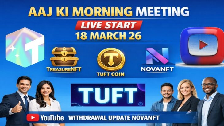 LIVE: TREASURE NFT MEETING | LATEST UPDATES AND INFORMATION | WITHDRAWAL UPDATE NOVANFT